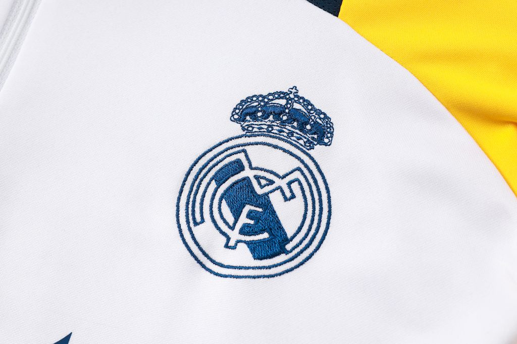 Suéter e calça adulto com zíper médio Real Madrid 2024/25 815