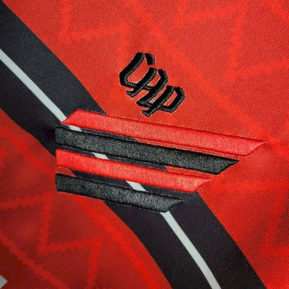 Men's Athletico Paranaense 2023/24 Red Boutique Jersey