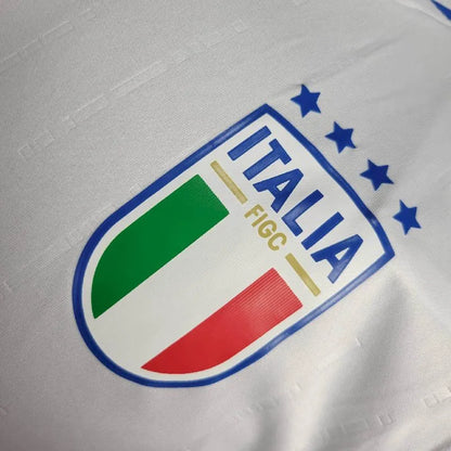 Camisa Itália Euro 2024/25 Away Manga Longa Versão Jogador
