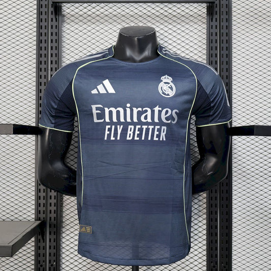 Camisa reserva do Real Madrid 2025/26, versão jogador