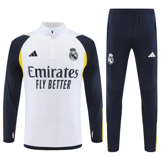 Suéter e calça adulto com zíper médio Real Madrid 2023/24 14001