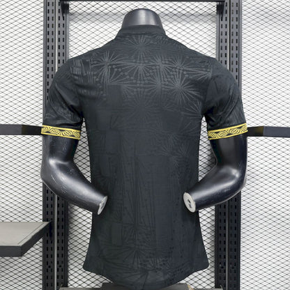 Camisa México 2025/26 Ouro-Preta Versão Jogador