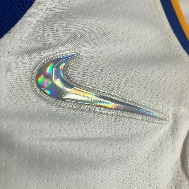 Men’s Andre Iguodala White Team Jersey – 75th Anniversary Edition
