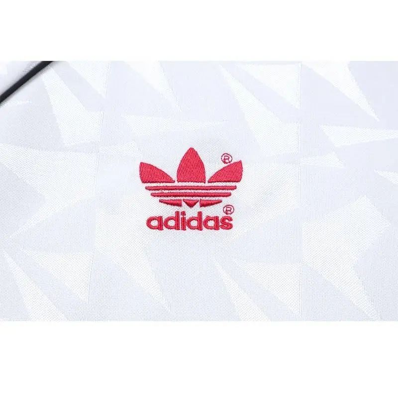 Camisa retrô de mangas compridas da Copa dos Vencedores das Copas de 1991 do Manchester United