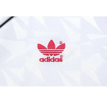 Camisa retrô de mangas compridas da Copa dos Vencedores das Copas de 1991 do Manchester United