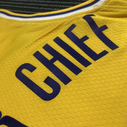 Camisa amarela masculina Xbox Master Chief 117 – Edição de 75º aniversário