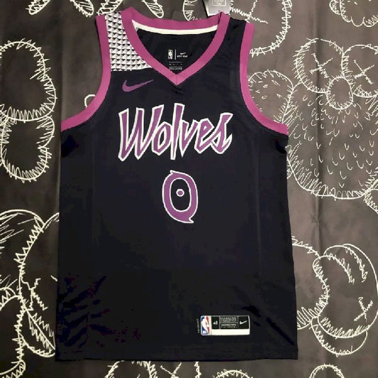 Camisa preta masculina D'Angelo Russell Team
