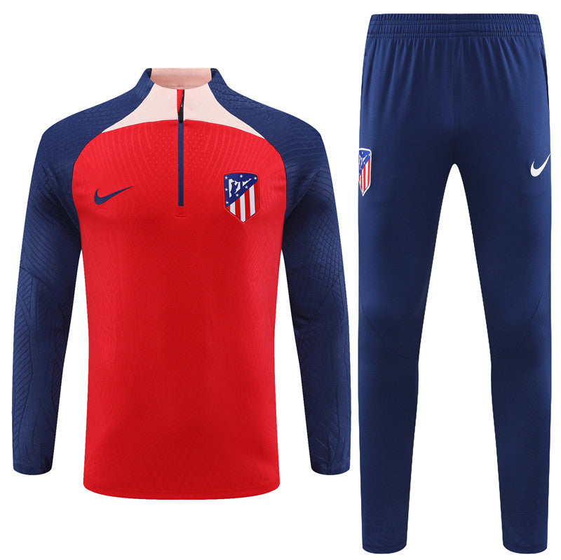 Suéter e calça adulto com zíper médio do Atlético de Madrid 2023/24 14001