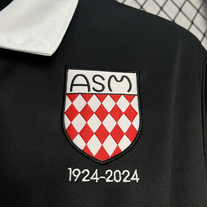 AS Monaco 2024/25 Black Commemorative Edition Jersey