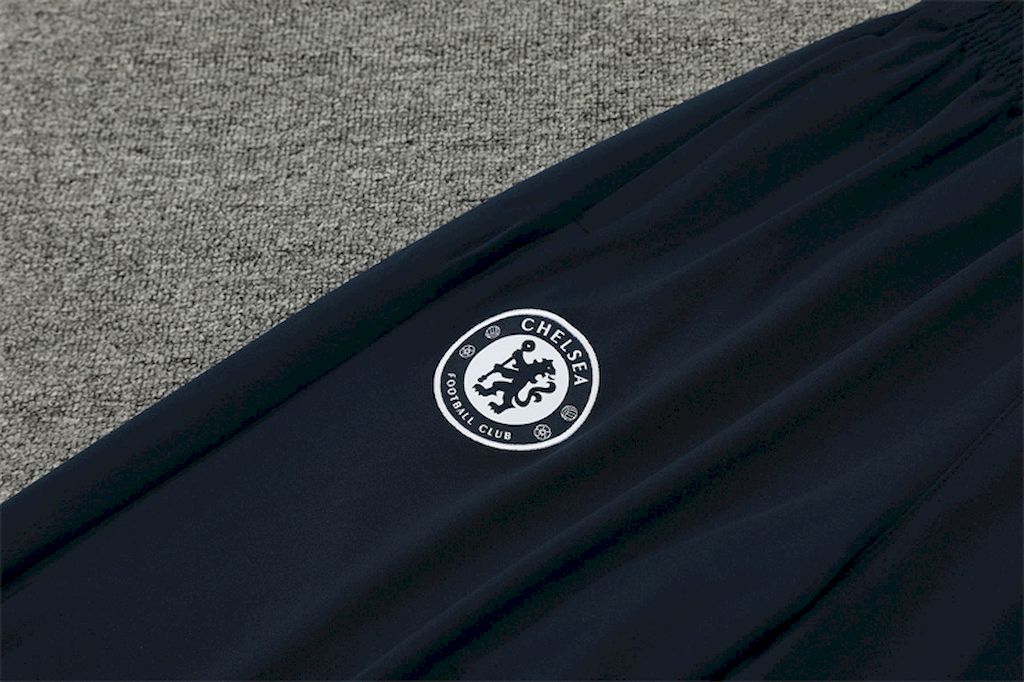 Suéter e calça Chelsea 2024/25 com zíper e meio zíper 14001