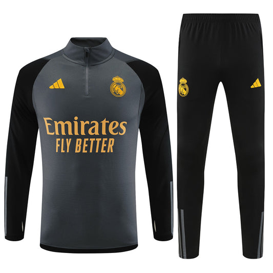 Suéter e calça adulto com zíper médio Real Madrid 2023/24 14001