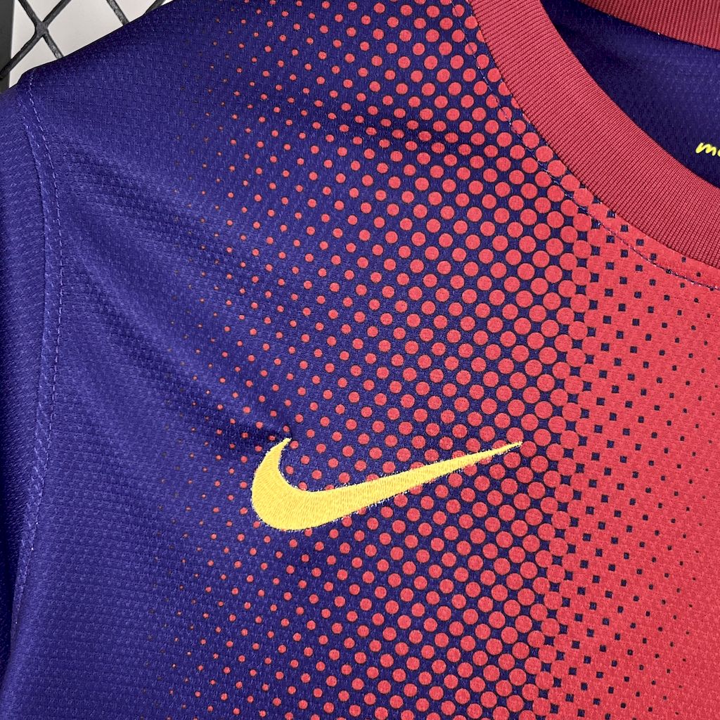 Camisa retrô de mangas compridas do Barcelona 2012/13