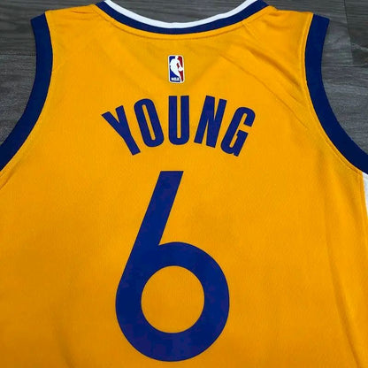Camisa amarela masculina Nick Young versão jogador – Edição Statement