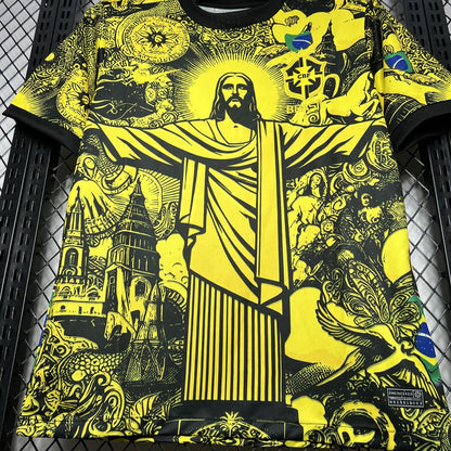Men's Brazil 2024/25 Yellow Jersey