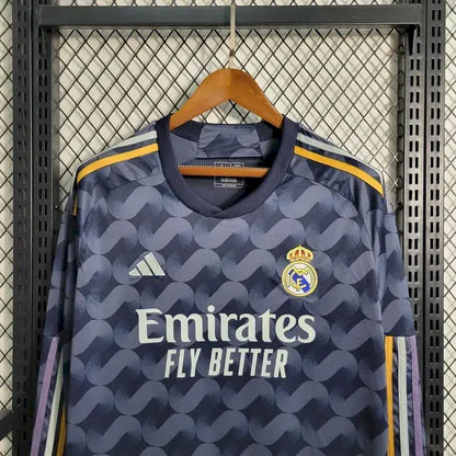 Camisa Real Madrid II 2023/24 de manga comprida