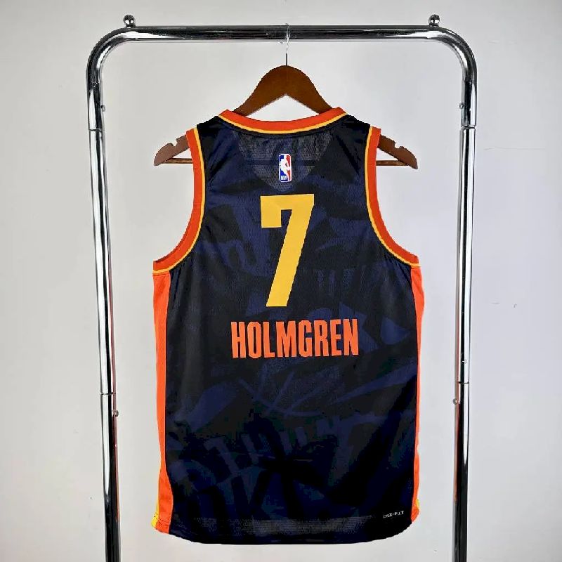Oklahoma City Thunder 2024/25 Edição da Cidade NHOLMGREN#7