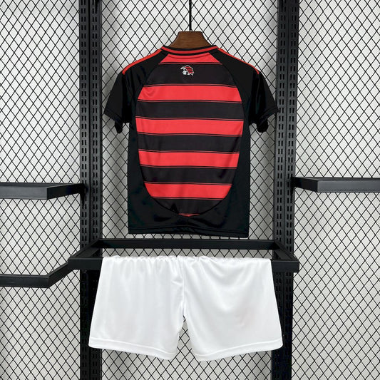 Equipamento Home Infantil do Flamengo 2025/26