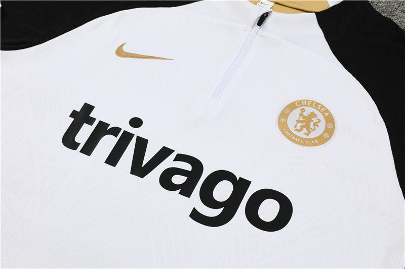 Suéter e calça Chelsea 2024/25 com zíper e meio zíper 14001