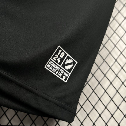 Camisa Kappa de aquecimento preta do Vasco da Gama 2024/25