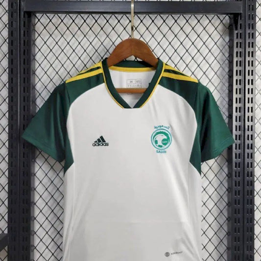 Saudi Arabia 2024/25 Away Kids Kit