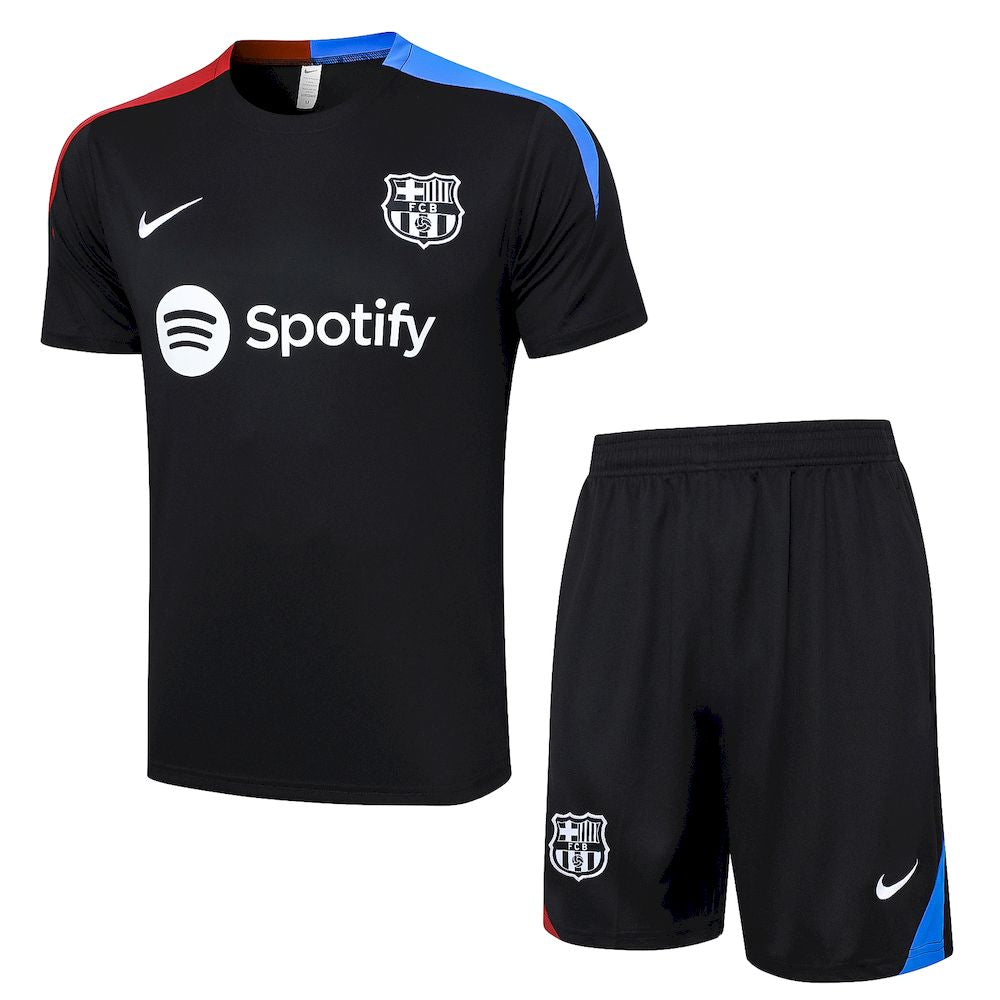 Camisa de treino adulto Barcelona 2024/25 + short 815