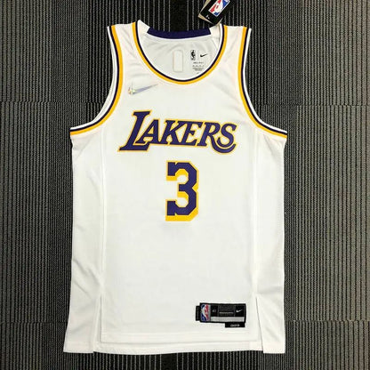 Camisa branca masculina Anthony Davis Team – Edição de 75º aniversário