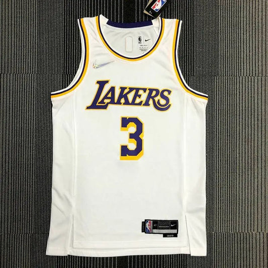 Camisa branca masculina Anthony Davis Team – Edição de 75º aniversário