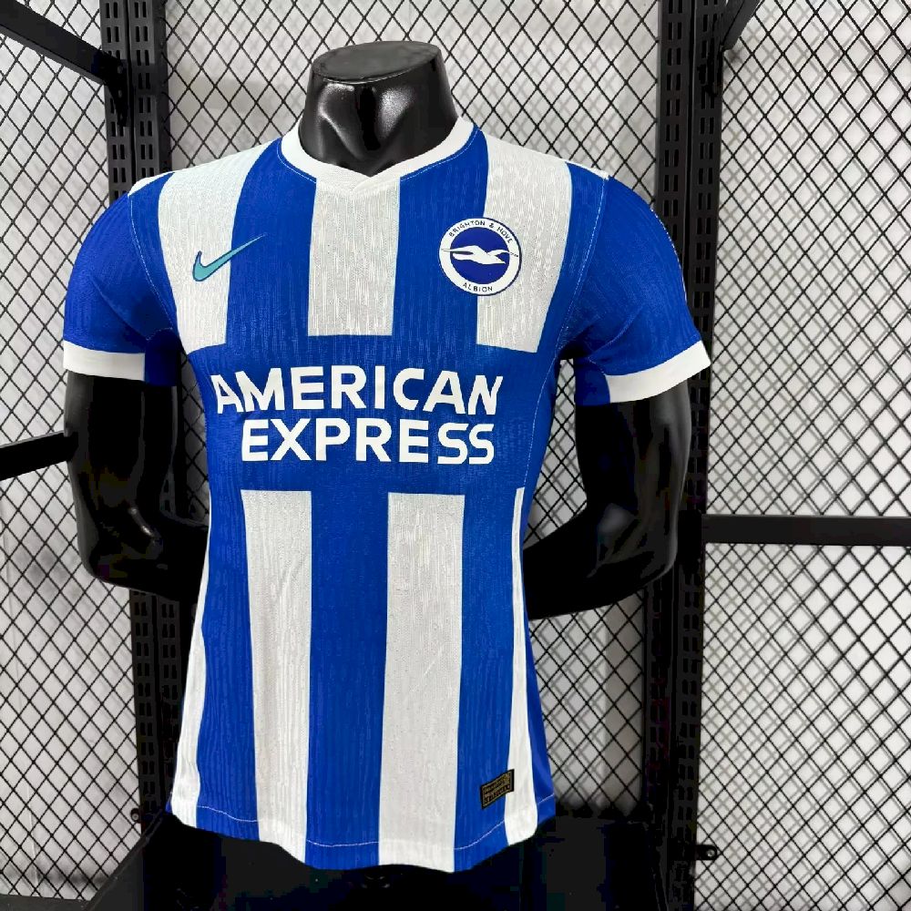 Brighton & Hove Albion 2025/26 Home Jersey Player Version