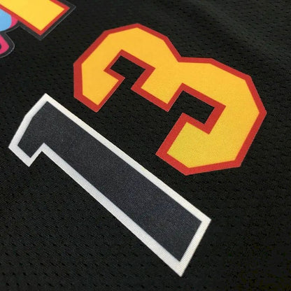 Camisa Masculina Bam Adebayo Preta - Edição City 75º Aniversário