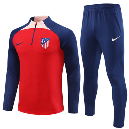 Suéter e calça adulto com zíper médio do Atlético de Madrid 2024/25 14001