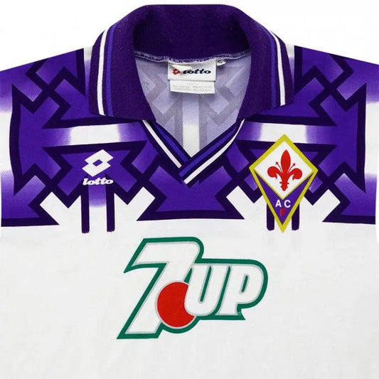 Camisa retrô reserva da Fiorentina 1992/1993