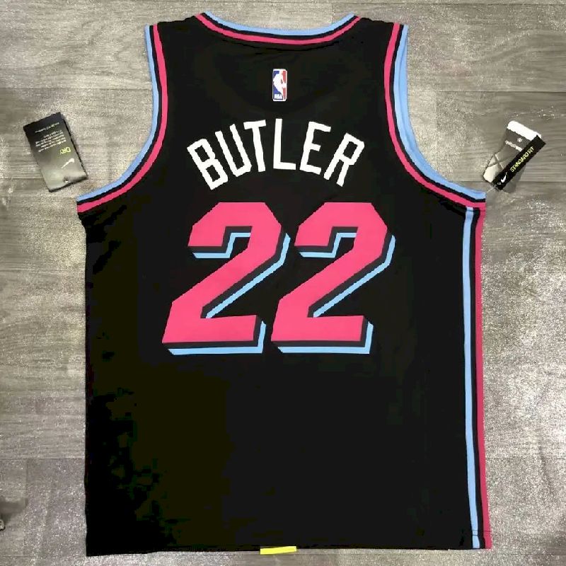 Camisa Jimmy Butler Preta Masculina Versão Jogador