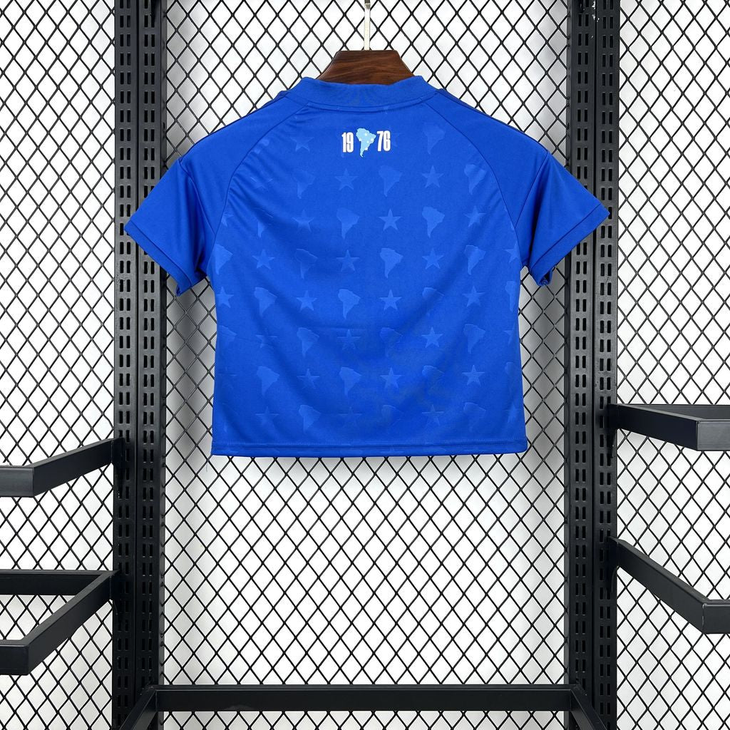 Women's Cruzeiro Crop Top 2026/27 Home Jersey