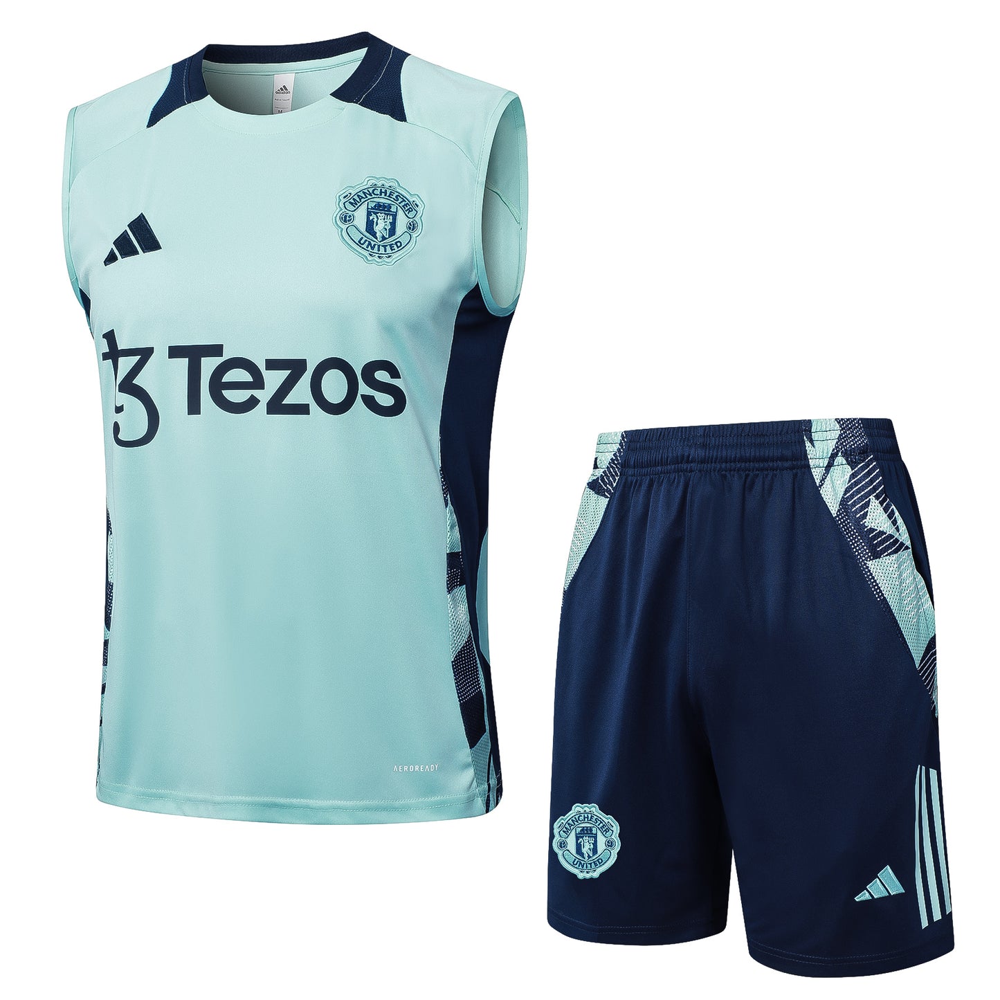 Camiseta regata e short adulto Manchester United 2024/25 815