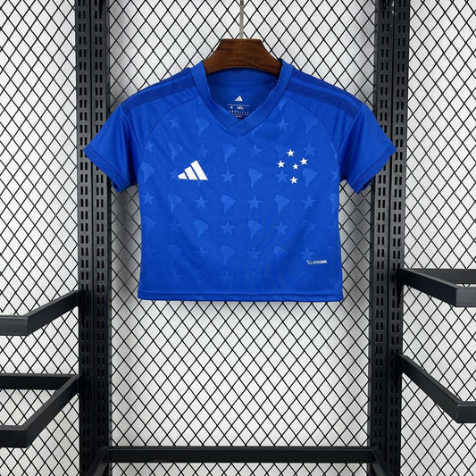 Women's Cruzeiro Crop Top 2026/27 Home Jersey