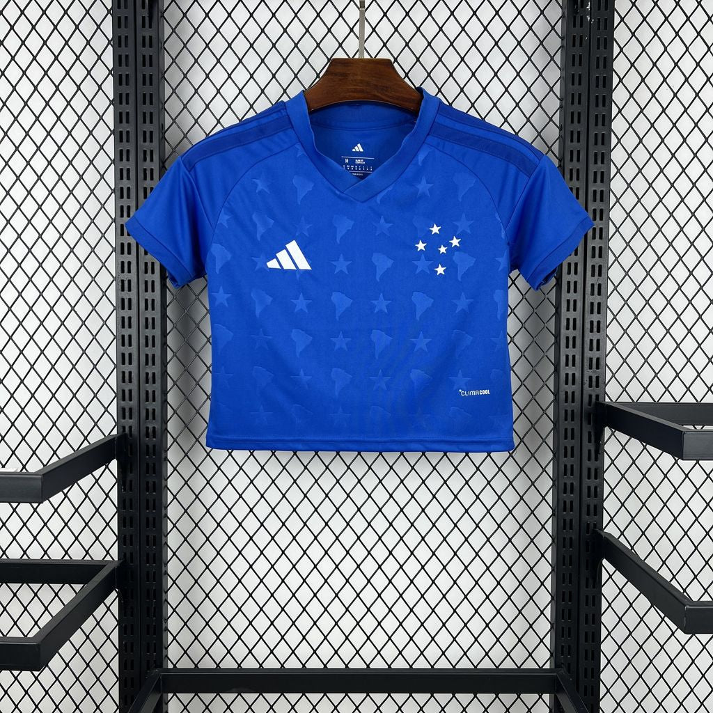 Women's Cruzeiro Crop Top 2026/27 Home Jersey