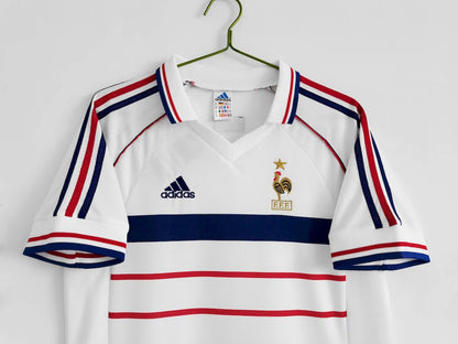Camisa reserva retrô da França para a Copa do Mundo de 1998