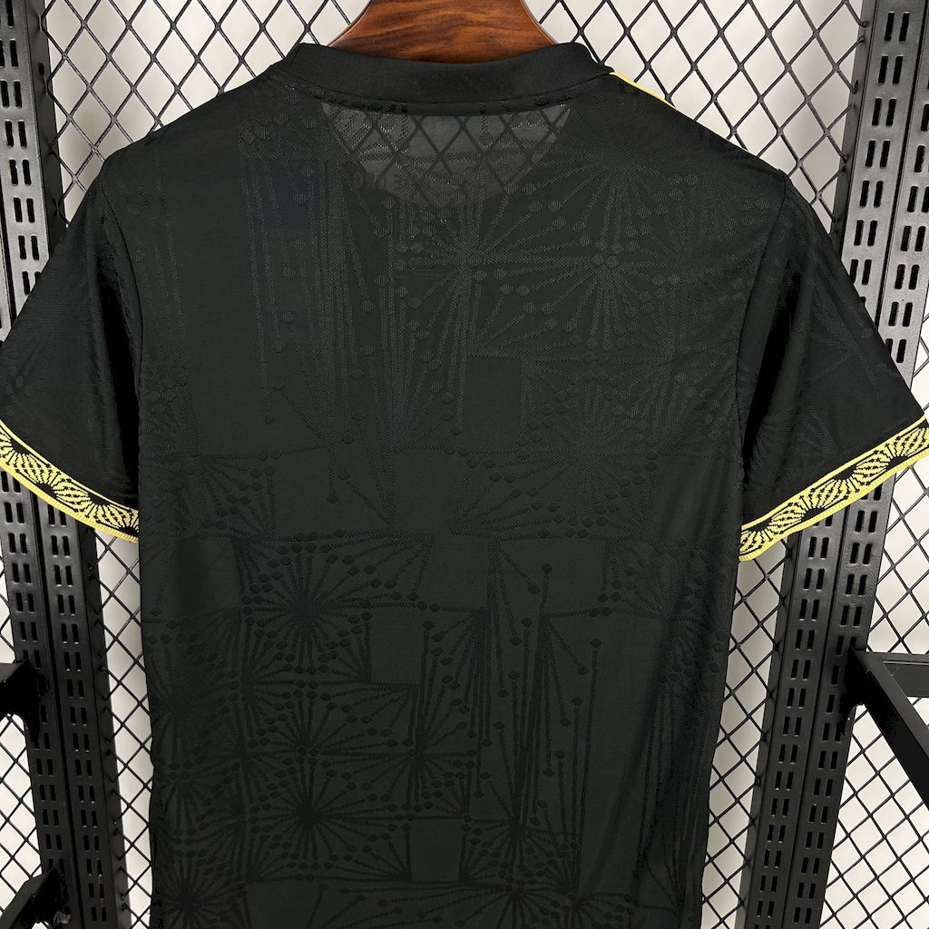 Men's Mexico 2025/26 Gold- Black Jersey