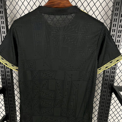 Men's Mexico 2025/26 Gold- Black Jersey