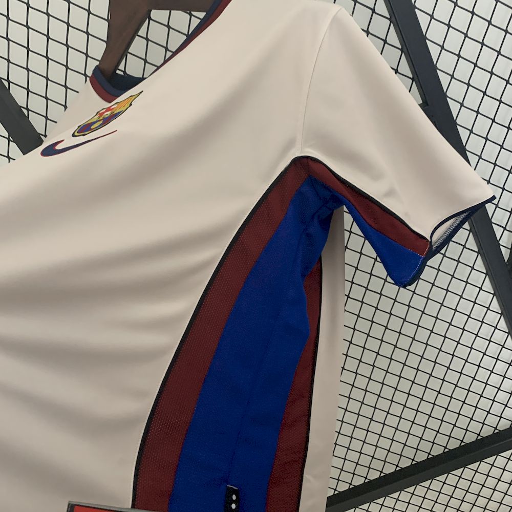 Camisa retrô alternativa do Barcelona 1998/99