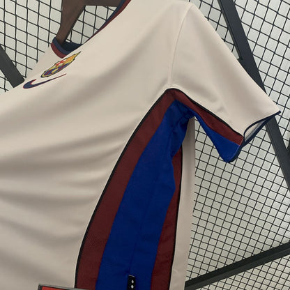 Camisa retrô alternativa do Barcelona 1998/99