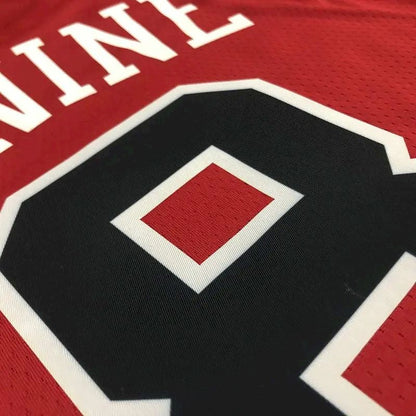 Camisa vermelha masculina Zach LaVine Team – Edição de 75º aniversário