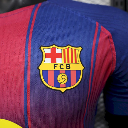 Barcelona 2025/26 Home Jersey Player Version