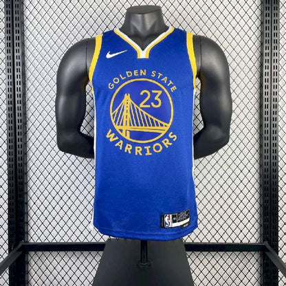 Camisa masculina Draymond verde e azul do time reserva