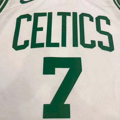 Camisa Jaylen Brown Branca Masculina Versão Jogador - Edição Associação