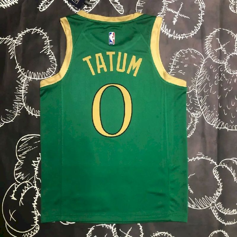 Camisa Masculina Jayson Tatum Verde – Edição Cidade