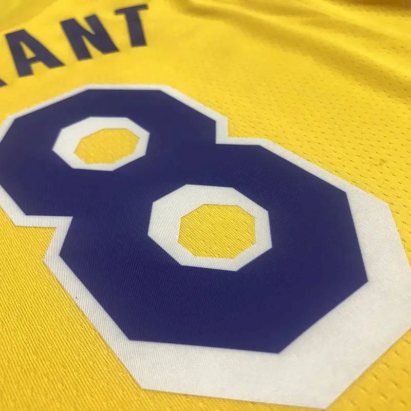 Men’s Kobe Bryant Yellow Team Jersey – 75th Anniversary Edition