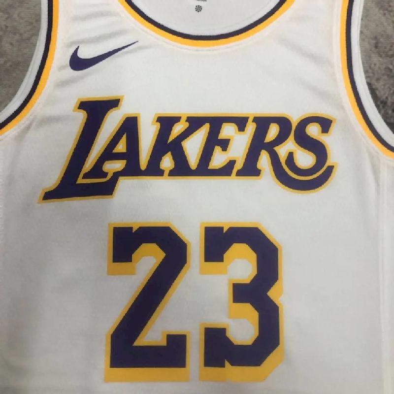 Men’s LeBron James White Team Jersey