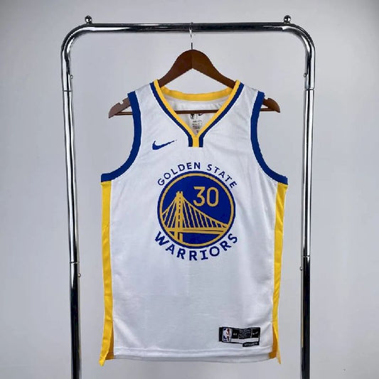 Men’s Stephen Curry White Team Jersey