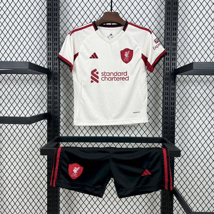 Kids Liverpool 2025/26 Away Kit